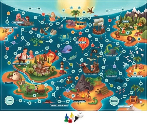 Настольная игра Десятое королевство Карта сокровищ 02918