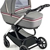 Универсальная коляска CAM Milano (2 в 1, бордовые полосы)