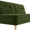 Диван Mebelico Портленд 108745 (БНП, микровельвет, зеленый)