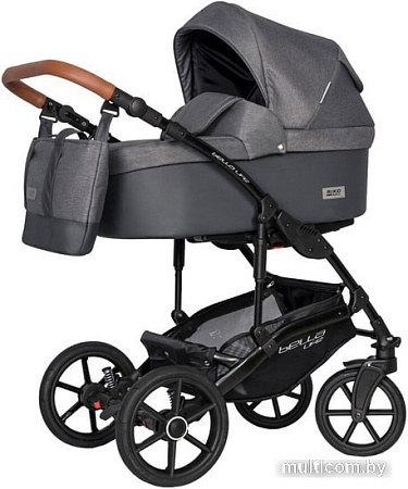 Универсальная коляска Riko Basic Bella Life (2 в 1, 06, anthracite)