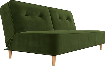 Диван Mebelico Портленд 108745 (БНП, микровельвет, зеленый)