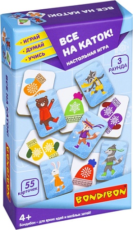 Развивающая игра Bondibon Все на каток! ВВ5388
