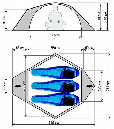 Палатка Maverick IGLOO