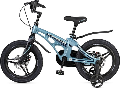 Детский велосипед Maxiscoo Cosmic Deluxe 16 2025 MSC-C1644D (стальной синий)