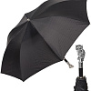 Складной зонт Pasotti Auto Owl Silver Codino Black