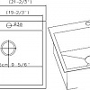 Кухонная мойка Asil AS 251 F (матовая, 1.2 мм)