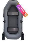 Гребная лодка Муссон S-240 (серый)