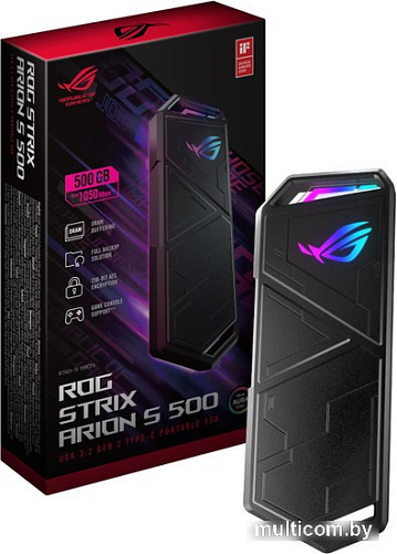 Внешний накопитель ASUS ROG Strix Arion S500