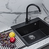 Кухонная мойка Marblan Cubi (черный)