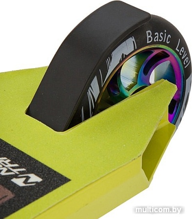 Самокат Novatrack Pixel Pro BL 110A.PIXEL.LM20 (черный/лайм)