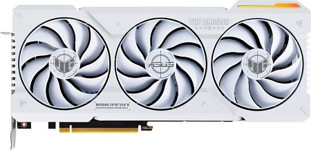 Видеокарта ASUS TUF Gaming GeForce RTX 4070 Ti Super 16GB GDDR6X White OC Edition TUF-RTX4070TIS-O16G-WHITE-GAMING