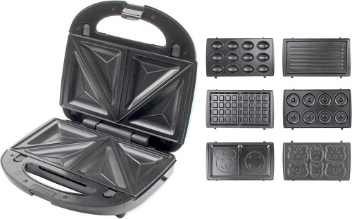 Многофункциональная сэндвичница Atlanta ATH-1067 (черный)