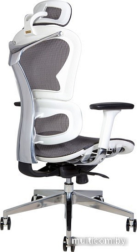 Кресло Norden Hero White YS-0810H-T(E+E)W (белый/серый)