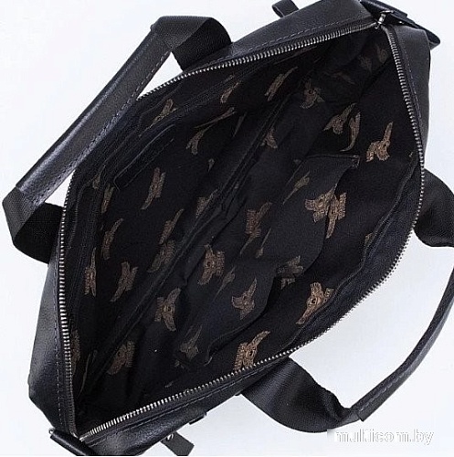 Мужская сумка Poshete 196-4138-55-BLK (черный)