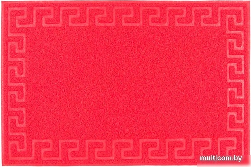Придверный коврик SunStep Spongy Меандр 50х80 красный 38-314 (красный)
