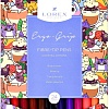 Фломастеры Lorex Ergo-Grip Cocktail Kittens LXFPEG24-CK (24 цв)