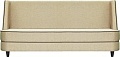 Диван Brioli Рико трехместный (рогожка, J1 кремовый)