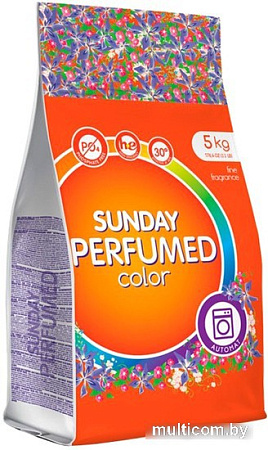 Стиральный порошок Sunday Perfumed Color Автомат 5 кг