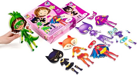Магнитная доска Vladi Toys Одевашка. Ева VT3702-04
