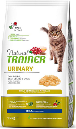 Сухой корм для кошек Trainer Natural Urinary Adult Chicken 1.5 кг