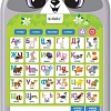 Развивающая игрушка Zabiaka Обучающий планшет. Забавный енотик 9873302