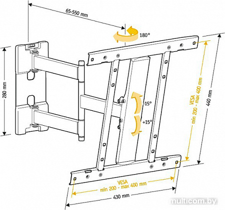 Кронштейн Holder LCD-SU4601