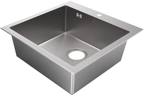 Кухонная мойка ZorG Steel Hammer SH R 5151 GLOWE