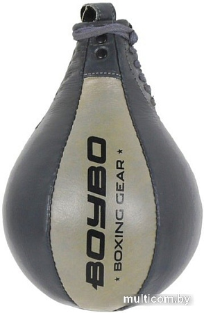 Груша BoyBo BPP101 р.3, кожа (черный/металлик)