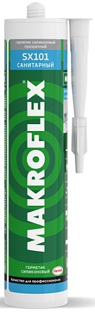Герметик Makroflex SX 101 санитарный (290 мл, белый)