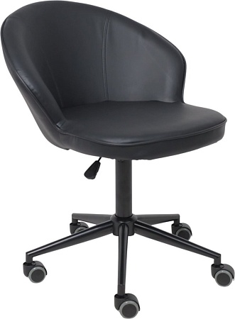 AksHome Foxy (экокожа, черный/черный)