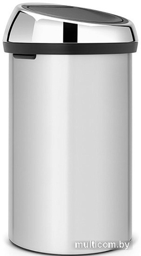 Brabantia Touch Bin 60 л (серый металлик/стальной)
