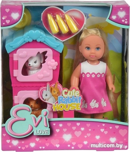 Кукла Simba Evi LOVE Cute Rabbit House 105733065