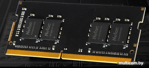Оперативная память Netac Basic 4GB DDR4 SODIMM PC4-21300 NTBSD4N26SP-04
