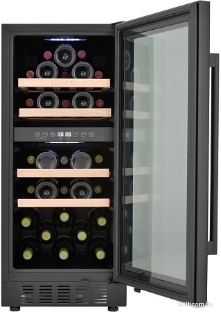 Винный шкаф ZUGEL ZCWI310DB Dual Zone