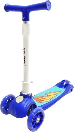 Самокат Moby Kids Fly 64695 (синий)