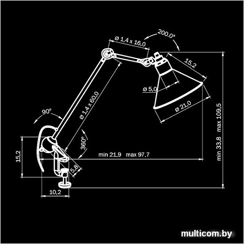 Лампа Lightstar 765927