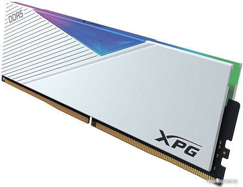 Оперативная память ADATA XPG Lancer RGB 2x16ГБ DDR5 6800 МГц AX5U6800C3416G-DCLARWH
