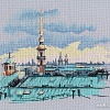 Набор для вышивания Овен Крыши Санкт-Петербурга 1472