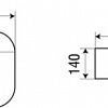 Умывальник WeltWasser Elbach 2230