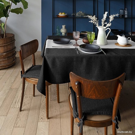 Скатерть Волшебная ночь 165x200 (рогожка/графит 71)