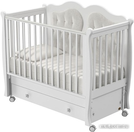 Классическая детская кроватка Nuovita Affetto Swing (белый)