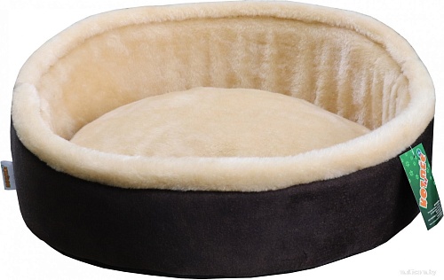 Лежак Кот и Пес Сильвия №3 Л6355ММх-ПС (коричневый)