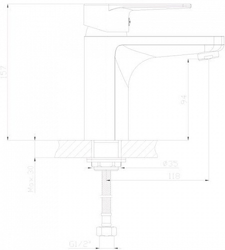 Смеситель Decoroom DR69011