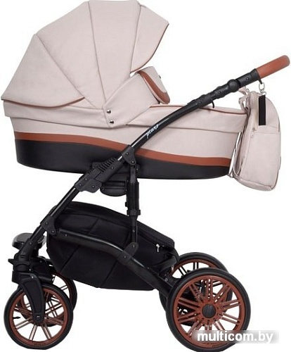 Универсальная коляска Riko Piano (3 в 1, 02 latte)