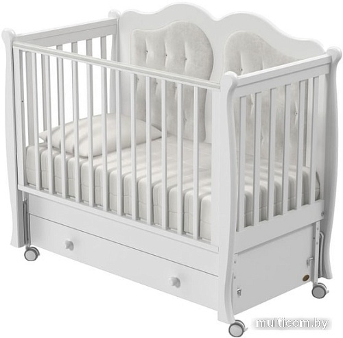 Классическая детская кроватка Nuovita Affetto Swing (белый)