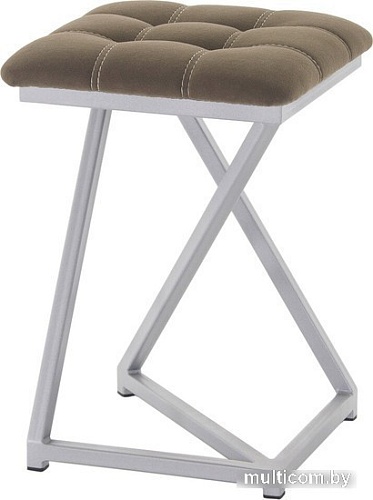 Табурет AMC Comfort 9.5.2 (ткань, венге/серебристый