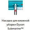 Вертикальный пылесос с влажной уборкой Dyson V15s Detect Submarine 448798-01