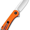 Складной нож Civivi Elementum D2 Steel Satin Finished Handle G10 C907R (оранжевый)