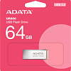 USB Flash ADATA UR350 64GB UR350-64G-RSR/BG (серебристый/коричневый)