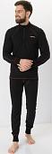 Костюм Huntsman Thermoline ZIP 46-48 (фактурный флис, черный)